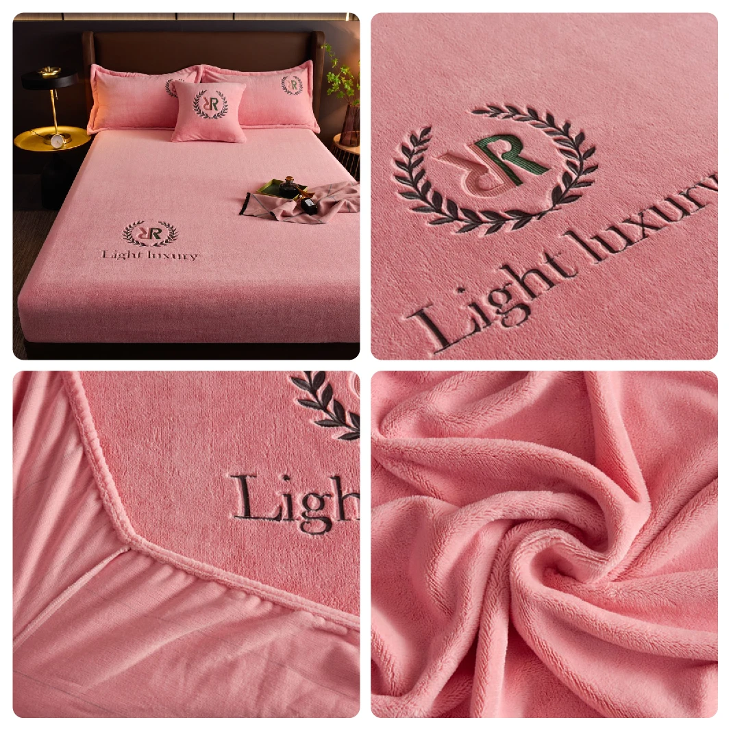 Thicken Velvet Mattress Cover Bed Sheets Pad Protector Solid Color Bed Fitted Cover Latex Mat Cover 140/150/160/180x200cm 13 Mallzona Sbfe0cc7da48f41c9b436d9ea198066f9f Thicken Velvet Mattress Cover Bed Sheets Pad Protector Solid Color Bed Fitted Cover Latex Mat Cover 140/150/160/180x200cm Mallzona