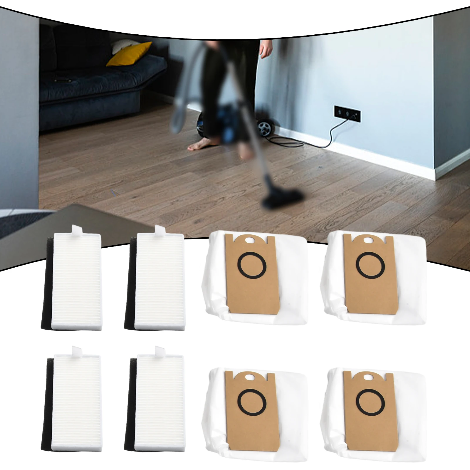 Filter Dust Bag Mop Replacement Compatible For HONITURE Q6 SE Robot Vacuum Cleaner Reduce Dust Pollen
Filter Dust Bag Mop Replacement Compatible For HONITURE Q6 SE Robot Vacuum Cleaner Reduce Dust Pollen