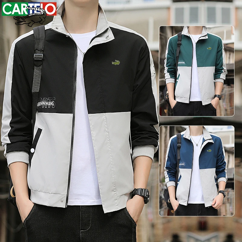 CARTELO Jacket Men Fashion Casual Windbreaker Jacket Coat Men 2022 Spring Autumn New Hot Outwear Stand Slim Jacket Mens
CARTELO Jacket Men Fashion Casual Windbreaker Jacket Coat Men 2022 Spring Autumn New Hot Outwear Stand Slim Jacket Mens