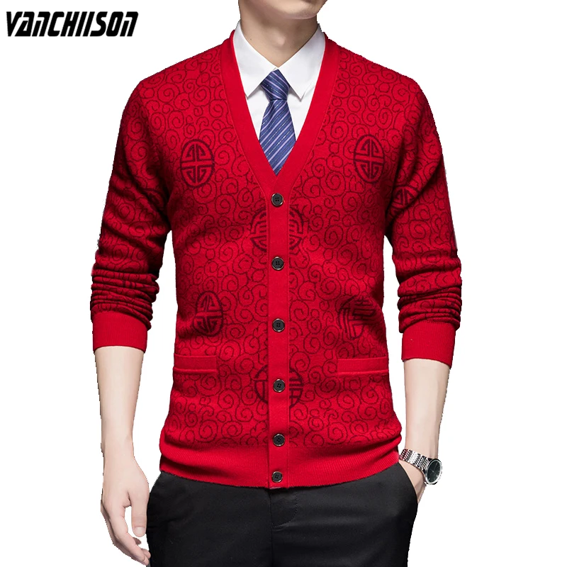 100% Wool Men Thick Knit Buttons Down Cardigan Jacket Sweater V Neck Print Retro Vintage Casual Male Fashion Clothing 2813
100% Wool Men Thick Knit Buttons Down Cardigan Jacket Sweater V Neck Print Retro Vintage Casual Male Fashion Clothing 2813
