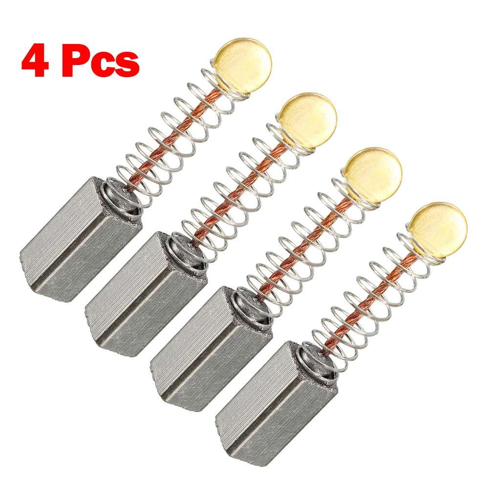 Motor Brushes Carbon Brushes Factory 10mm × 5 × 5mm 4pcs Accessories Replacement Part For Electric Motors 2022
Motor Brushes Carbon Brushes Factory 10mm × 5 × 5mm 4pcs Accessories Replacement Part For Electric Motors 2022