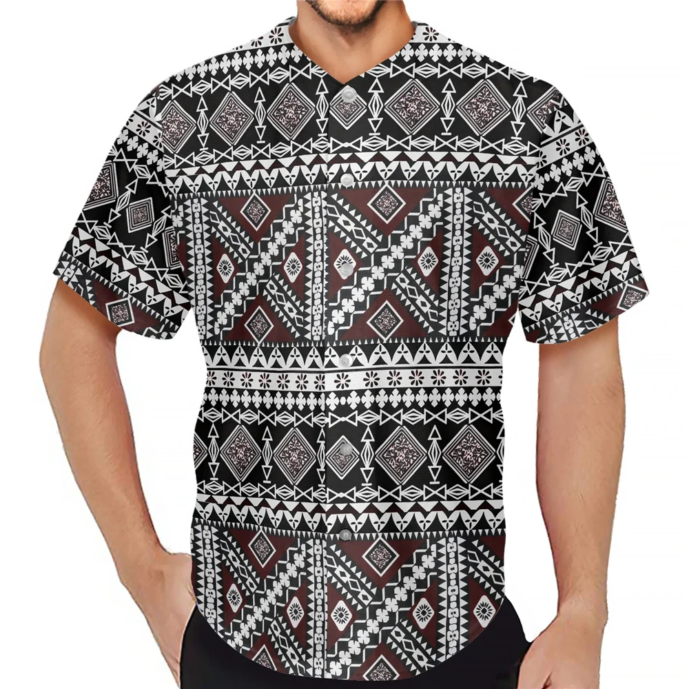 Short Sleeve Casual Soft Shirts Polynesian Samoan Tribal Tapa Design Tongan Fijian Print 2023 Fashion Baseball Jersey for Men
Short Sleeve Casual Soft Shirts Polynesian Samoan Tribal Tapa Design Tongan Fijian Print 2023 Fashion Baseball Jersey for Men