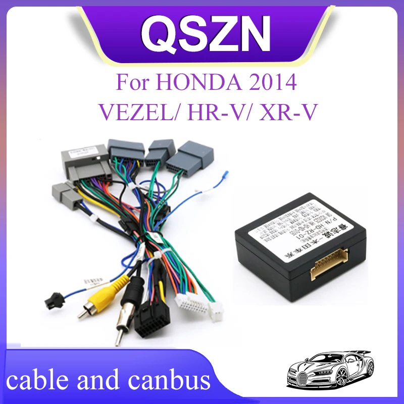 Android Canbus box HD-RZ-01 Adaptor For HONDA 2014 VEZEL/ HR-V/ XR-V Wirng Harness Cable Car Radio
Android Canbus box HD-RZ-01 Adaptor For HONDA 2014 VEZEL/ HR-V/ XR-V Wirng Harness Cable Car Radio