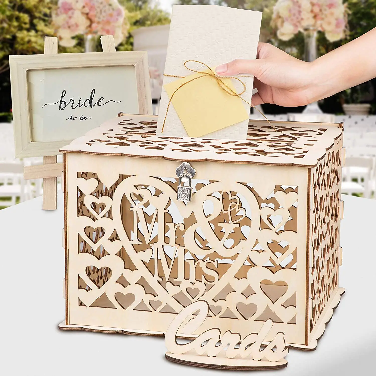 Wedding Card Boxes Hollow Box Wedding Decoration Supplies DIY Couple Deer Bird Flower Pattern Grid Invitation Gift Business Card
Wedding Card Boxes Hollow Box Wedding Decoration Supplies DIY Couple Deer Bird Flower Pattern Grid Invitation Gift Business Card