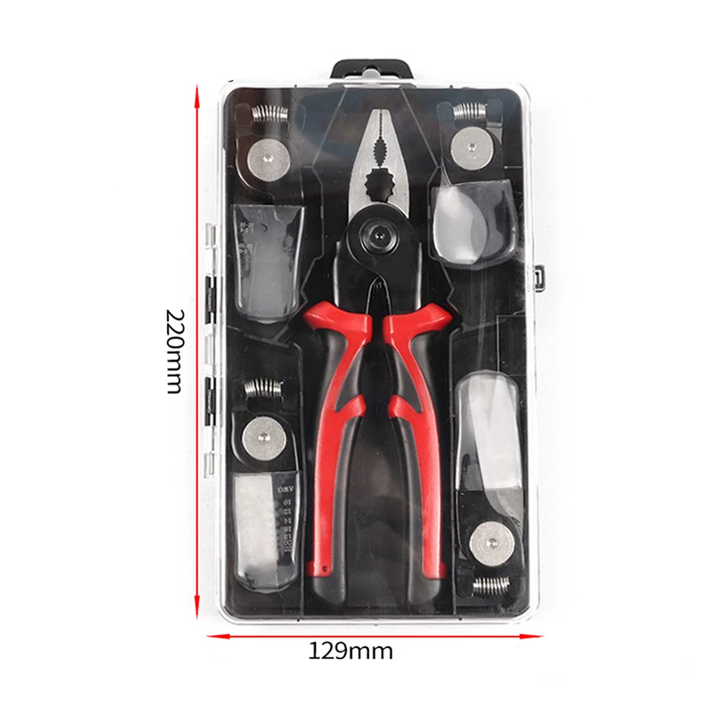 Multifunctional Replaceable Electrician Pliers Wire Stripping Pliers Wire Cutting Needle Nosed Pliers Special Tools Electricians
Multifunctional Replaceable Electrician Pliers Wire Stripping Pliers Wire Cutting Needle Nosed Pliers Special Tools Electricians