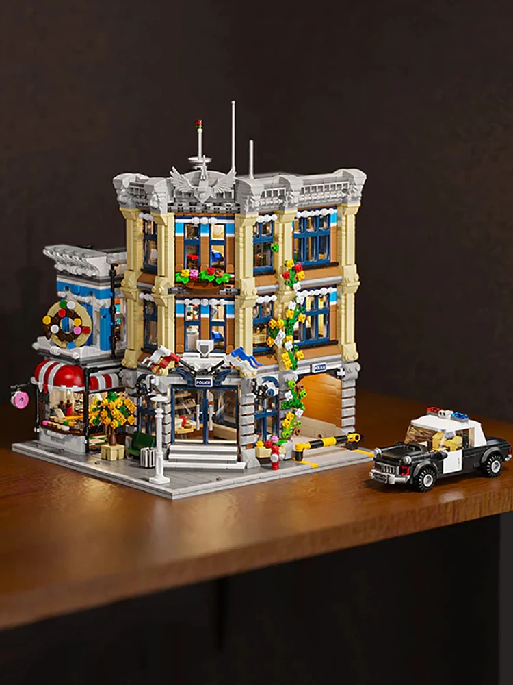 Police Station House Buildings Sets,City Apartment Store Model Modular Buildings Blocks Gift for Adults Kids 3200PCS Police Station House Buildings Sets,City Apartment Store Model Modular Buildings Blocks Gift for Adults Kids 3200PCS