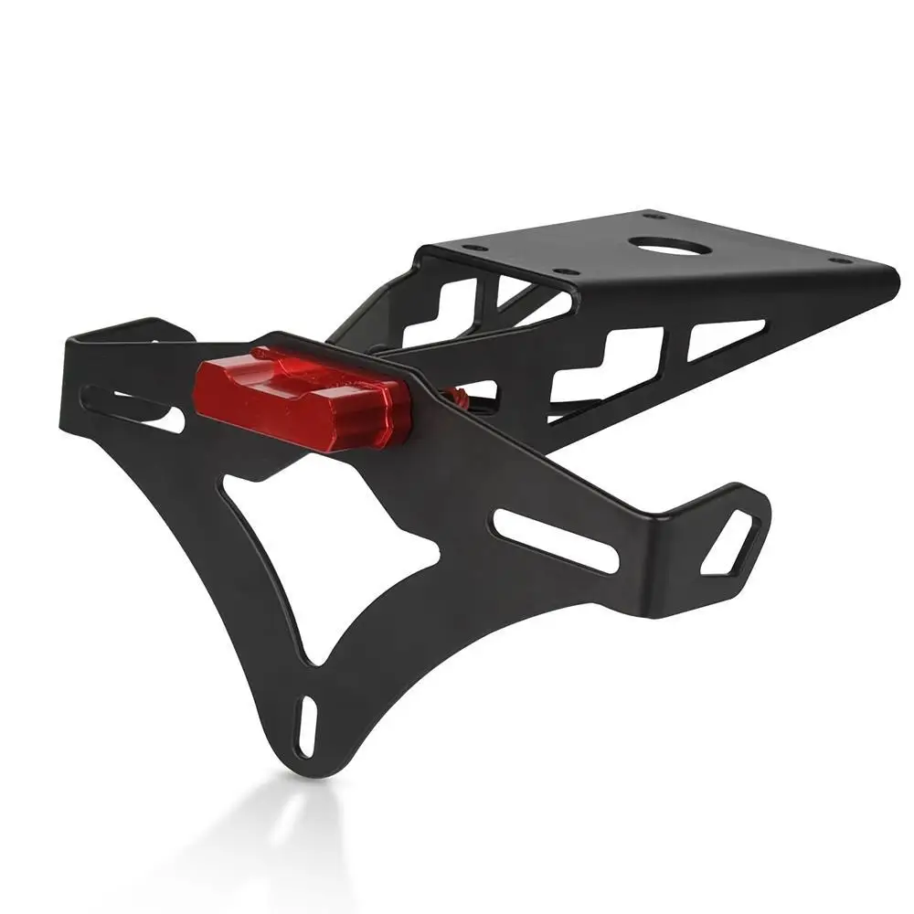 Аккуратный держатель номерного знака мотоцикла со светодиодный Ной подсветильник вкой для Ducati 899 959 1199 1299