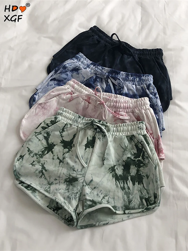 Summer Casual Loose Print Female Black Wide-leg Short Women Tie-dye Sexy Drastring Milk Shorts Fashion Streetwear Wholesale Item
Summer Casual Loose Print Female Black Wide-leg Short Women Tie-dye Sexy Drastring Milk Shorts Fashion Streetwear Wholesale Item