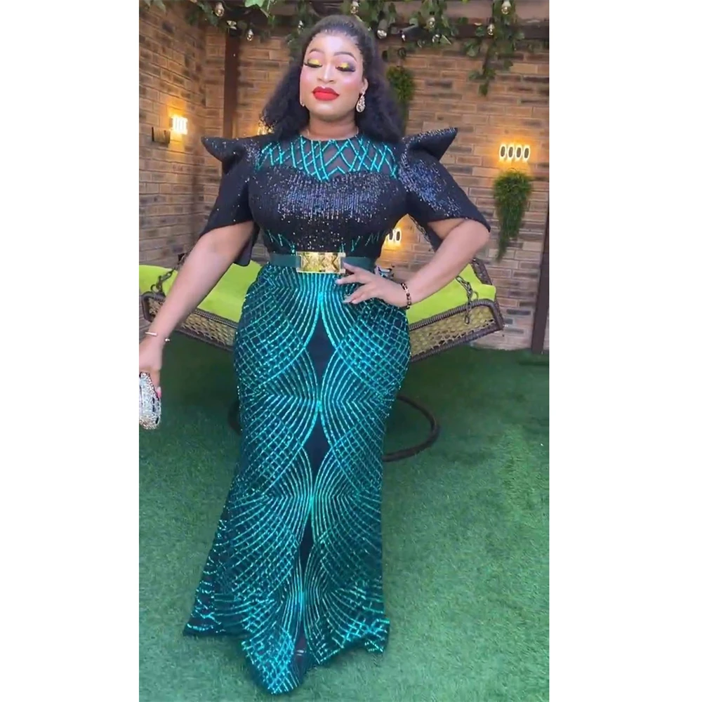 African Luxury Sequin Evening Dresses for Women Elegant Turkey Wedding Party Long Dress Ankara Outfits Gown Ladies Clothing
African Luxury Sequin Evening Dresses for Women Elegant Turkey Wedding Party Long Dress Ankara Outfits Gown Ladies Clothing
