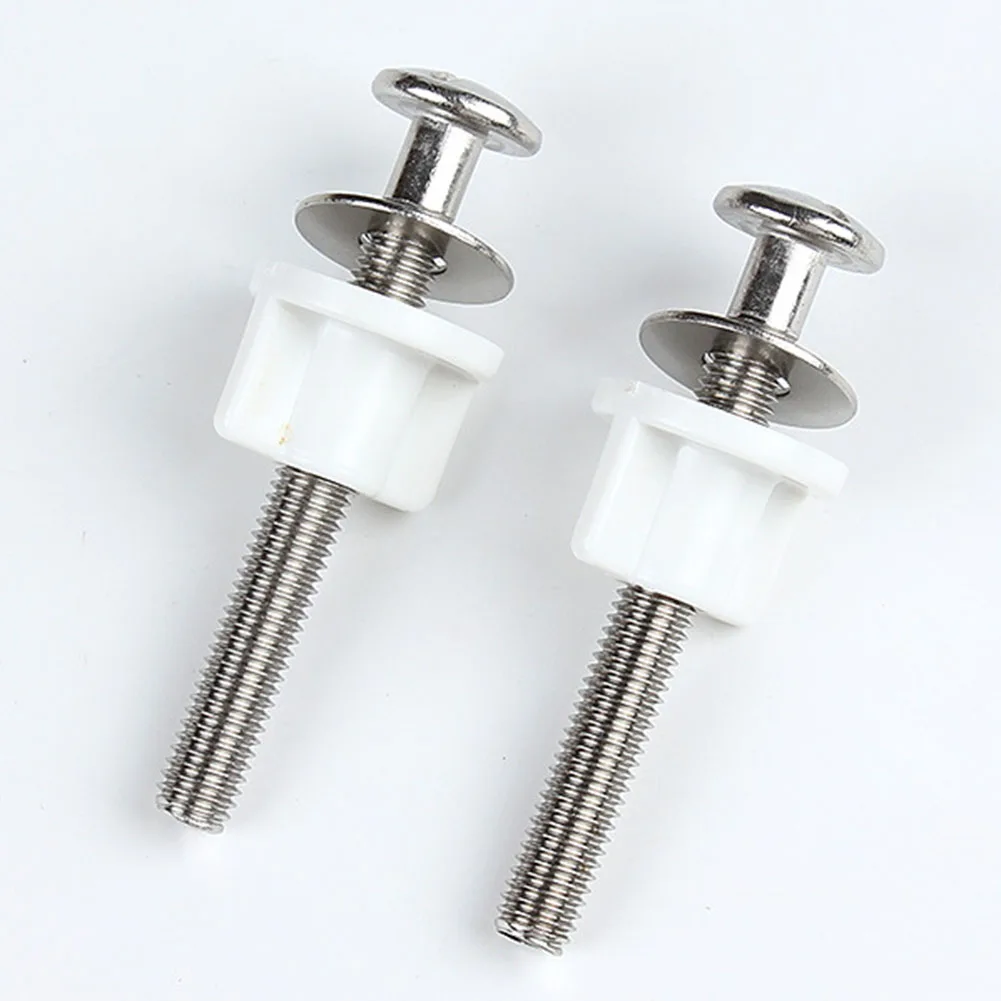 2pcs Toilet Lid Bolt Toilet Installation Fixing Screw Connection Group For All Standard Toilets Home Improvement Bathroom Tools
2pcs Toilet Lid Bolt Toilet Installation Fixing Screw Connection Group For All Standard Toilets Home Improvement Bathroom Tools