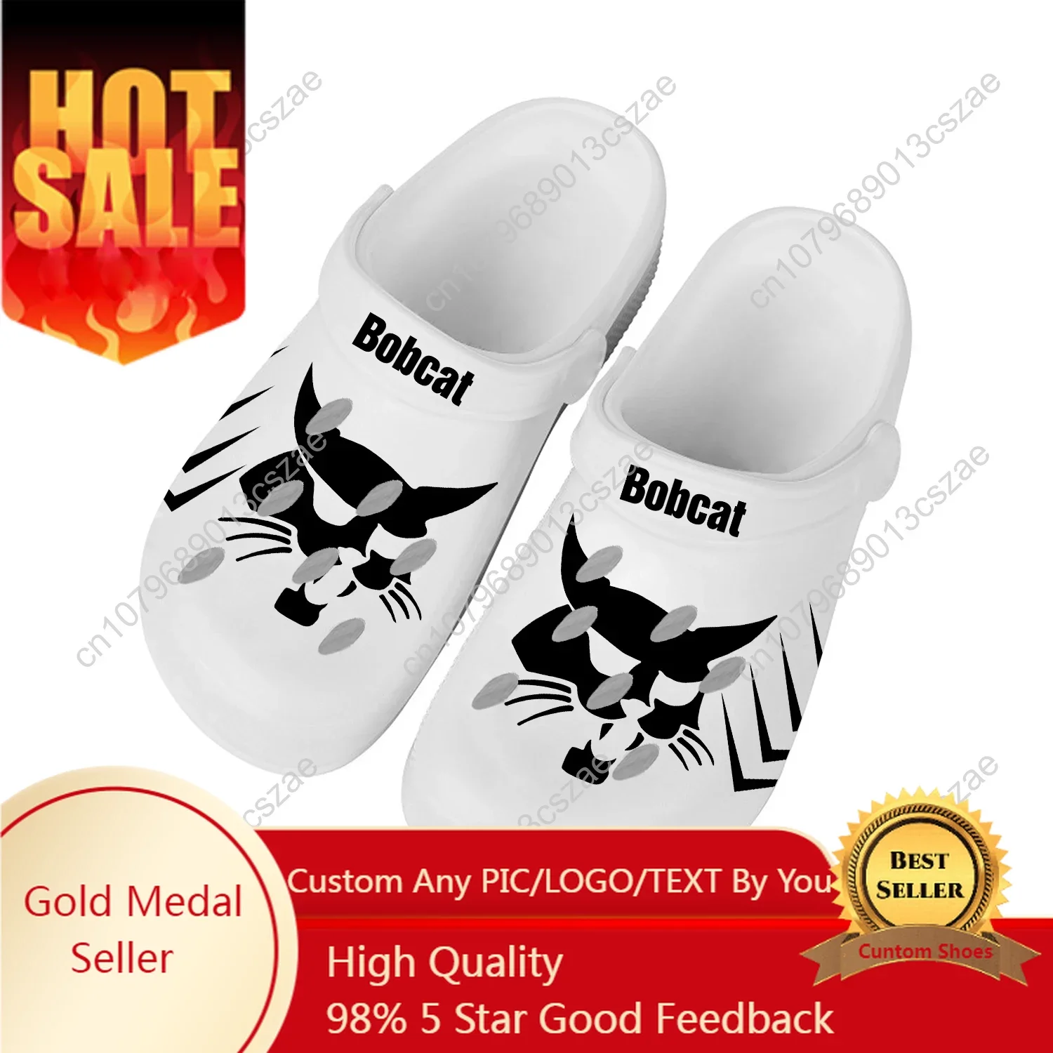 Bobcat Shoes Home Clog Mens Women Youth Boy Girl Sandals Shoes Garden Custom Made Breathable Shoe Beach Hole Slippers
Bobcat Shoes Home Clog Mens Women Youth Boy Girl Sandals Shoes Garden Custom Made Breathable Shoe Beach Hole Slippers