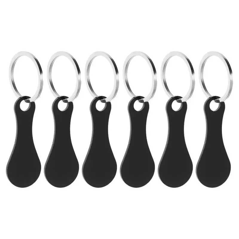 6pcs Shopping Cart Token Key Ring Stainless Steel Key Ring Shopping Cart Trolley Tokens Keyring Charm Phone Pendant Keychains
6pcs Shopping Cart Token Key Ring Stainless Steel Key Ring Shopping Cart Trolley Tokens Keyring Charm Phone Pendant Keychains