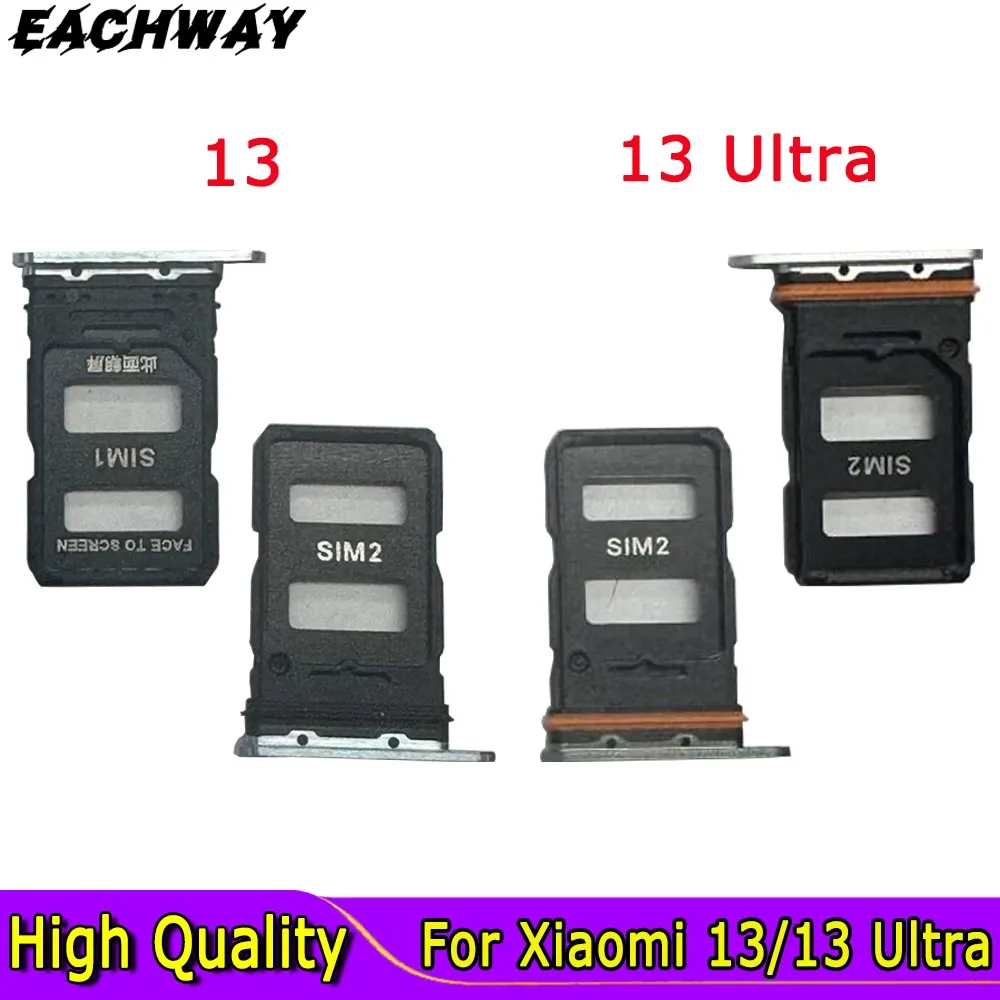 SIM Card Tray Holder For Xiaomi 13 Card Tray Slot Holder Adapter Socket Repair Parts For Xiaomi 13 Ultra Sim Tray Holder
SIM Card Tray Holder For Xiaomi 13 Card Tray Slot Holder Adapter Socket Repair Parts For Xiaomi 13 Ultra Sim Tray Holder