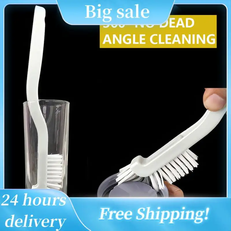 

Portable Cleaning Brush Bending Long Handle Cleaning Brush Kitchen Scrubber Corner Brush Bathroom Cleaning Accessories