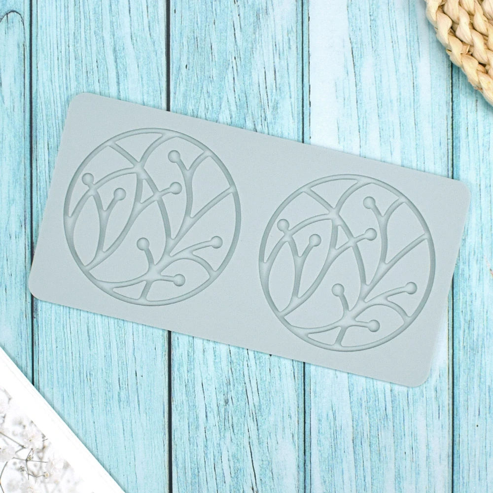Confeitaria Circle Leaf Lace Mat Silicone Mold For Chocolate Epoxy Resin Coasters Sugar Craft Baking Cake Lace Decoration Tool
Confeitaria Circle Leaf Lace Mat Silicone Mold For Chocolate Epoxy Resin Coasters Sugar Craft Baking Cake Lace Decoration Tool