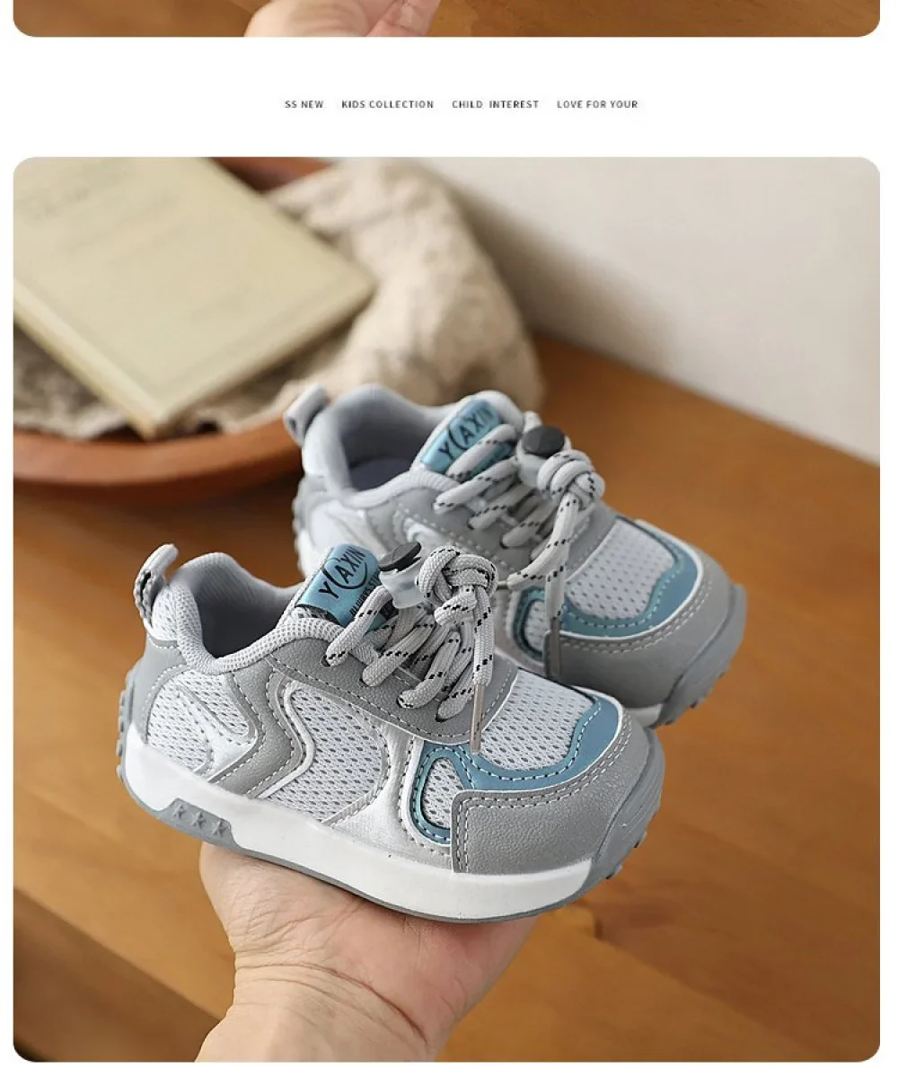أحذية رياضية عصرية للأطفال 2026 من الجلد الصناعي، أحذية رياضية مريحة ومضادة للانزلاق للأولاد والبنات أحذية رياضية عصرية للأطفال 2026 من الجلد الصناعي، أحذية رياضية مريحة ومضادة للانزلاق للأولاد والبنات