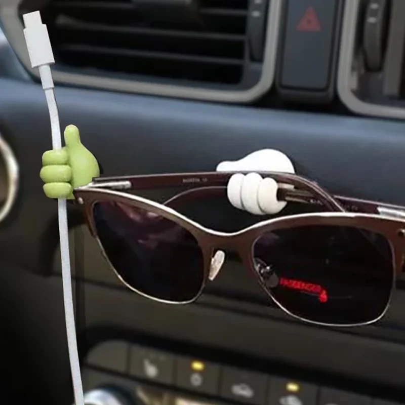 2pcs Hand-shaped Rubber Holder Glasses Cable Power Cord Charging Line Self Adhesive Mini Hook Car Storag Organizer Gadget
2pcs Hand-shaped Rubber Holder Glasses Cable Power Cord Charging Line Self Adhesive Mini Hook Car Storag Organizer Gadget
