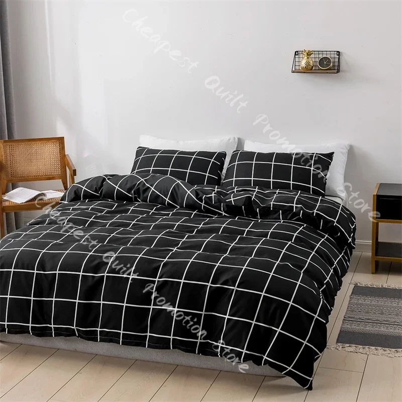 Plaid King Size Bedding Set Queen Size Comfortable Double Duvet Cover Set Durable Bedding Sets Comforter Cover and Pillow Cases
Plaid King Size Bedding Set Queen Size Comfortable Double Duvet Cover Set Durable Bedding Sets Comforter Cover and Pillow Cases