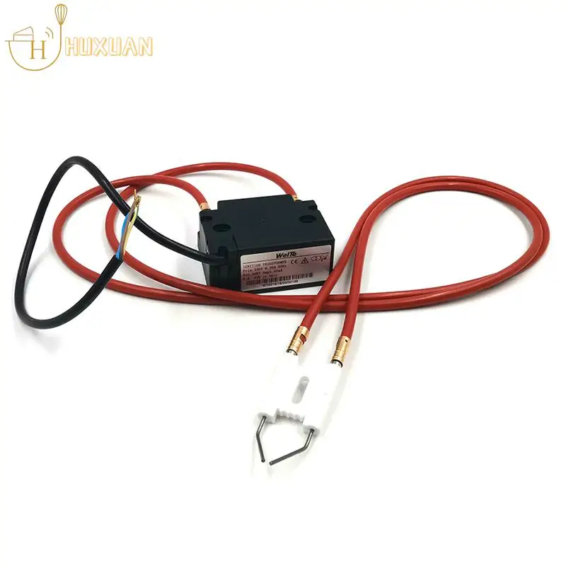 

Burner Igniter 230V Voltage Pulse Ignition Transformer Fuel Oil Heater Waste Oil Burner Ceramic Ignition Electrode Ignitor Cable