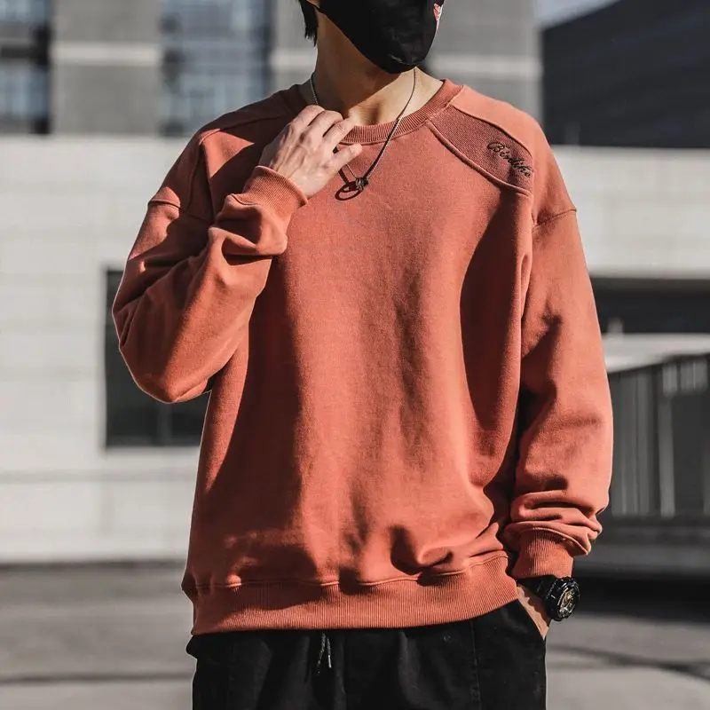 Cozok T-shirts for Men New Autumn Japanese Solid Color Thin Round Neck Hooded Pullover Casual Long-sleeved Tops Men's Sweatshirt
Cozok T-shirts for Men New Autumn Japanese Solid Color Thin Round Neck Hooded Pullover Casual Long-sleeved Tops Men's Sweatshirt