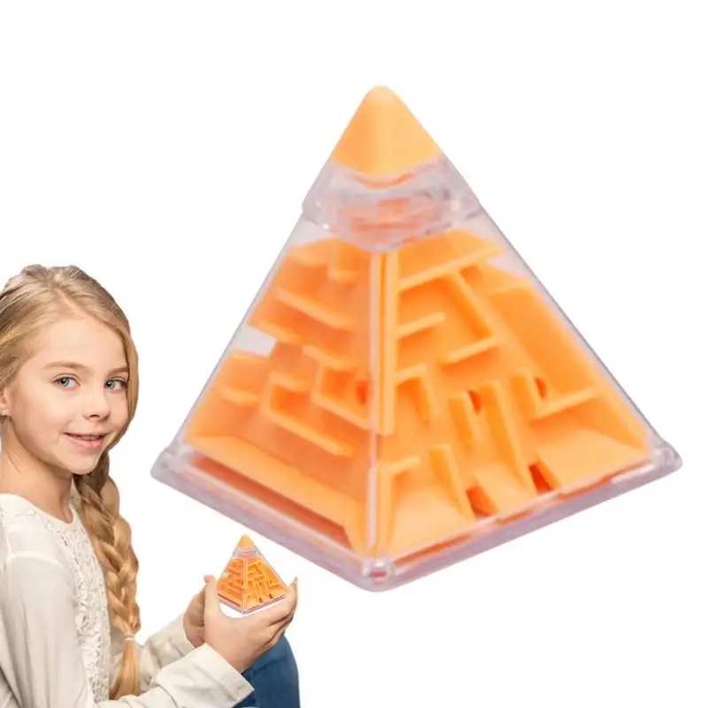 

Pyramid Maze Magic Brain Teasers Games Portable Educational Puzzle Toys For Children Birthday Party Favors And Stocking Stuffers