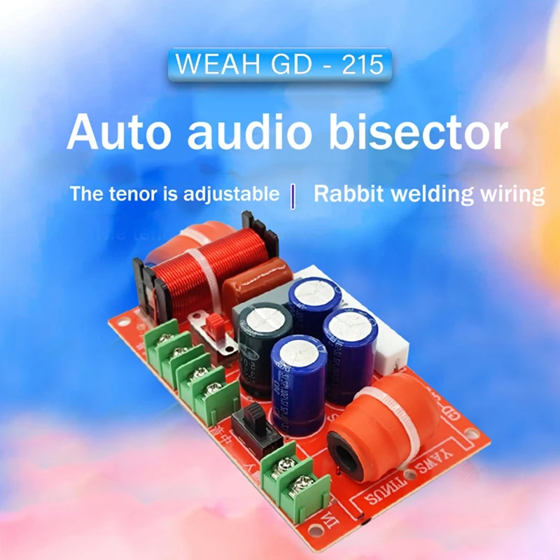 1 PCS 2 Way Treble Midrange Crossover Modification Sound Quality Divider Car A-Pillar Dedicated
1 PCS 2 Way Treble Midrange Crossover Modification Sound Quality Divider Car A-Pillar Dedicated