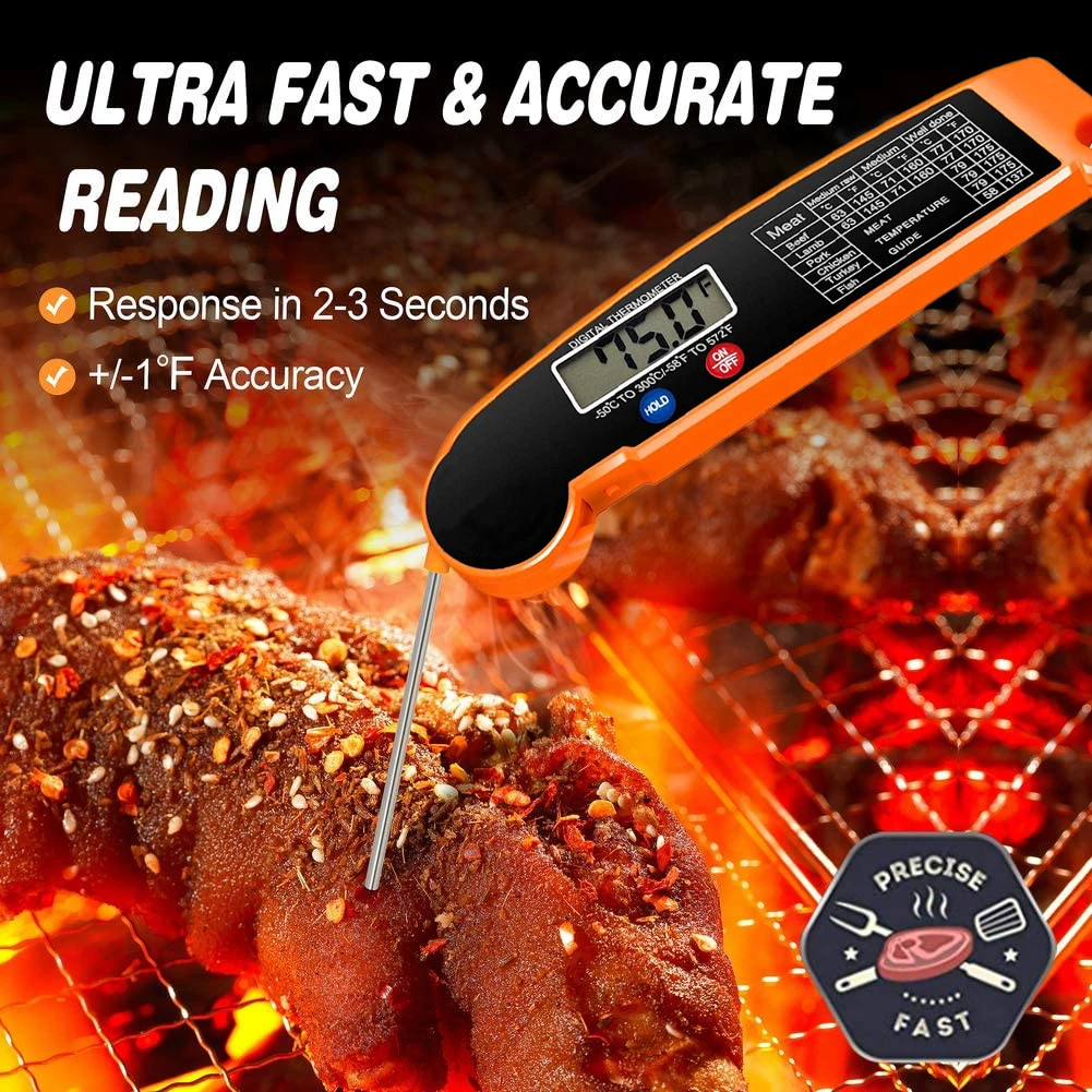 1PCS Digital Kitchen Food Thermometer For Meat Water Milk Cooking Food Probe BBQ Electronic Oven Thermometer Kitchen Gadgets
1PCS Digital Kitchen Food Thermometer For Meat Water Milk Cooking Food Probe BBQ Electronic Oven Thermometer Kitchen Gadgets