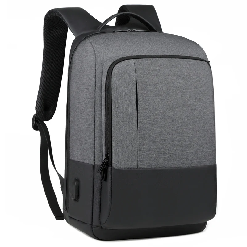 

17" Laptop Backpack For Men Bags Waterproof Nylon Notebook Multifunction USB Charging Black Bag Men's Casual Travel Backpacks