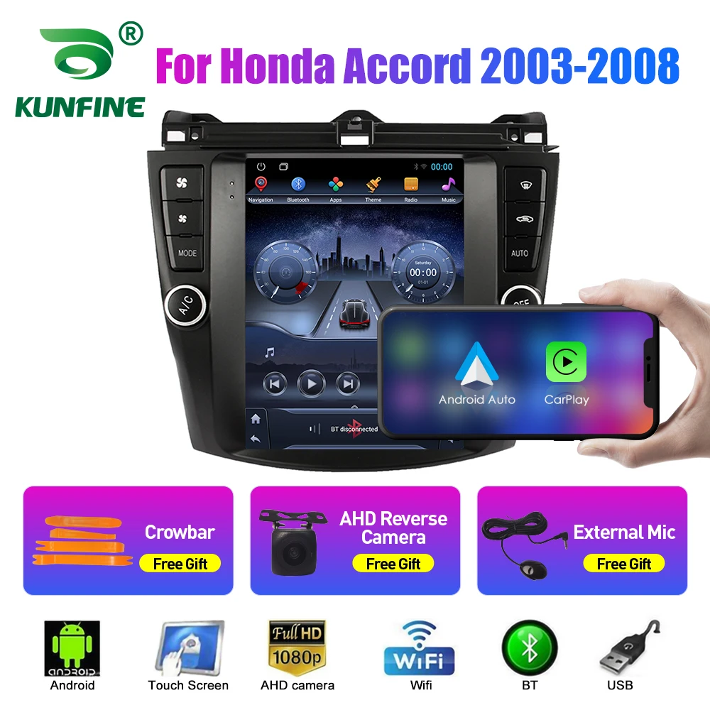 Автомагнитола Tesla Style 2 Din, 9,7 дюйма, Android, для Honda Accord 2003-2008, стерео, автомобильный мультимедийный видеоплеер, DVD, GPS-навигация 
Автомагнитола Tesla Style 2 Din, 9,7 дюйма, Android, для Honda Accord 2003-2008, стерео, автомобильный мультимедийный видеоплеер, DVD, GPS-навигация