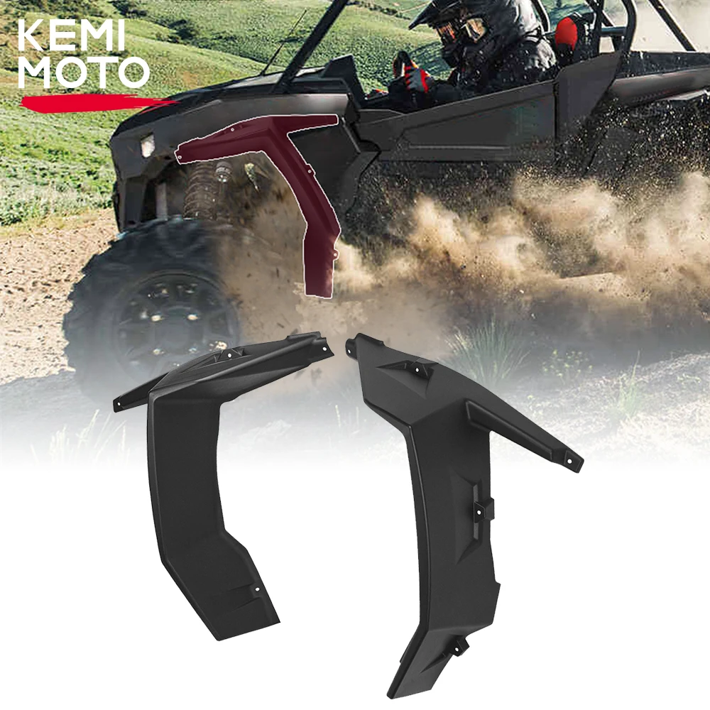 

#2881985 Front Fender Flares Compatible with Polaris RZR XP 1000 / TURBO/S 1000/900 / 900 S 2014-2024 UTV Mud Flaps Accessories