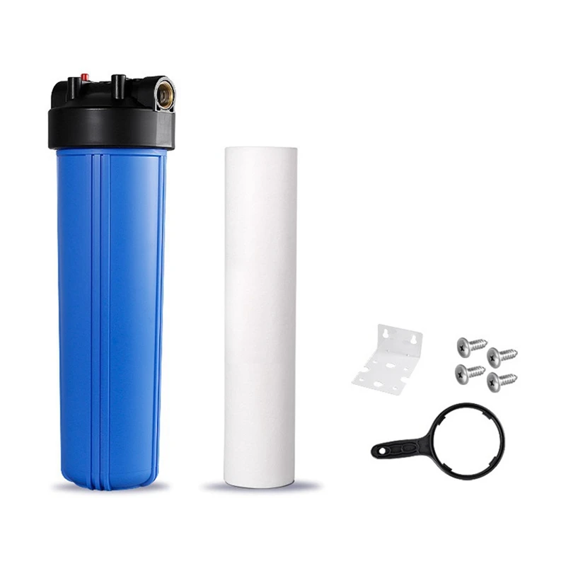 House Water Filter Housing Sediment Carbon Universal Housing, Pre-Filtration System For Water 1Inch NPT Port High Guality
House Water Filter Housing Sediment Carbon Universal Housing, Pre-Filtration System For Water 1Inch NPT Port High Guality