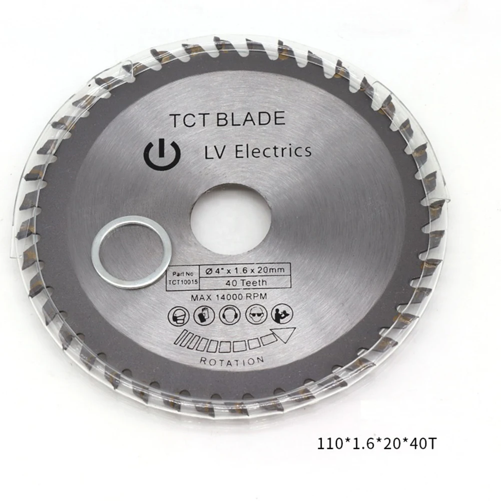 Diameter 110mm 40 Teeth TCT Circular Saw Blade Angle Grinder Saw Disc Carbide Tipped Wood Cutter Wood Cutting Disc
Diameter 110mm 40 Teeth TCT Circular Saw Blade Angle Grinder Saw Disc Carbide Tipped Wood Cutter Wood Cutting Disc