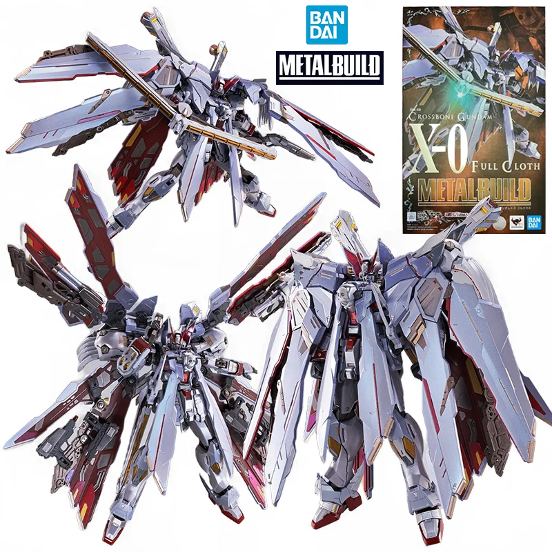 

Bandai Metal Build XM-X0 Crossbone Gundam X-0 Full Cloth 18Cm Original Action Figure Model Kit Toy Birthday Gift Collection