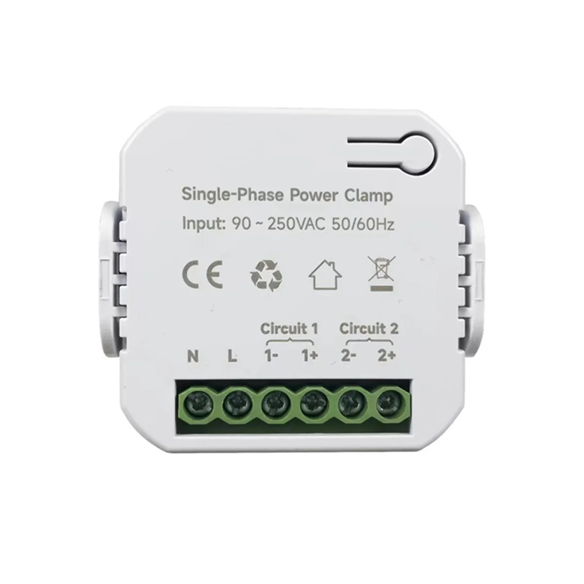

Tuya App Smart Two-Way Bilateral WiFi Energy Meter AC110V 220V with Clamp CT KWh Power Electricity Consumption (C)