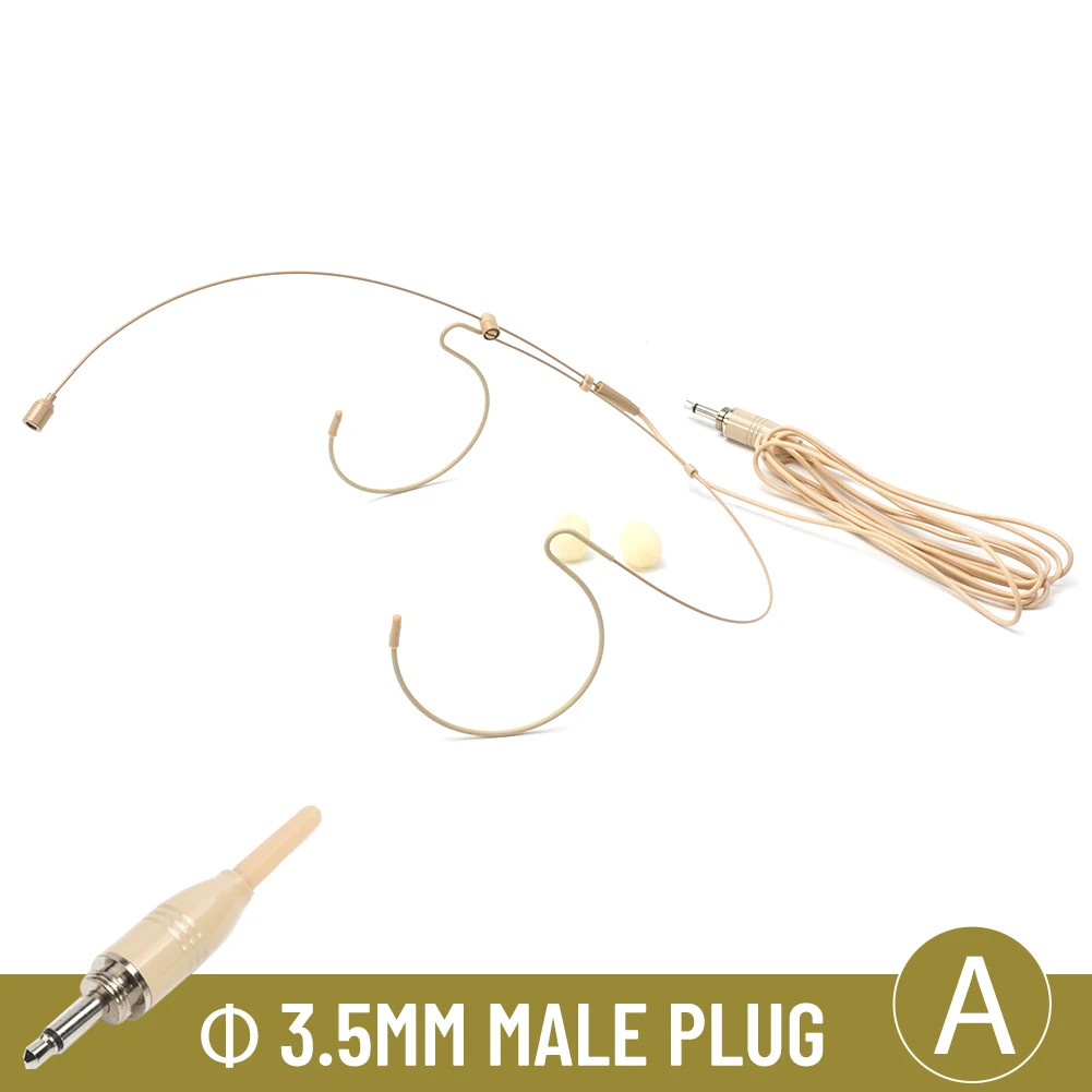 Double Earhook Headset Mic Headworn Microphone For Sennheiser For Wireless Electric Instrument Accessories
Double Earhook Headset Mic Headworn Microphone For Sennheiser For Wireless Electric Instrument Accessories