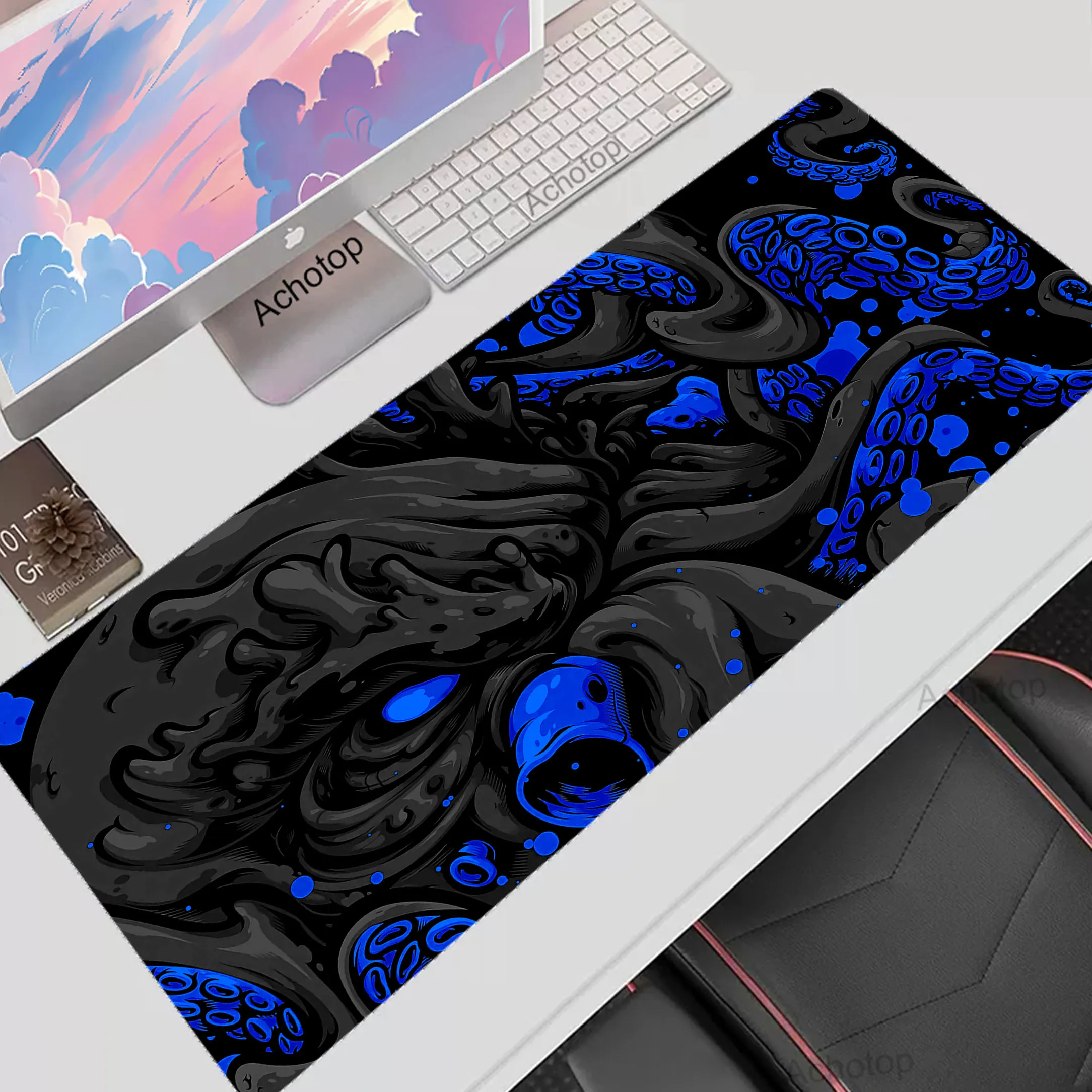 Octopus Pc Gamer Mouse Pad XXL 900x400mm Natural Rubber Mousemat Locking Edge Desktop Carpet Mousepad Big Game Speed Deskmat
Octopus Pc Gamer Mouse Pad XXL 900x400mm Natural Rubber Mousemat Locking Edge Desktop Carpet Mousepad Big Game Speed Deskmat