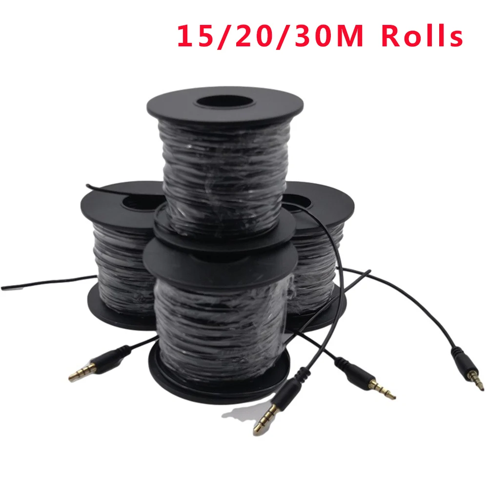 Underwater Fishing Camera Cable 15/20/30m Under Water Fish Finder Cable Data Transmission Line Fish Finder with Headphone Plug
Underwater Fishing Camera Cable 15/20/30m Under Water Fish Finder Cable Data Transmission Line Fish Finder with Headphone Plug