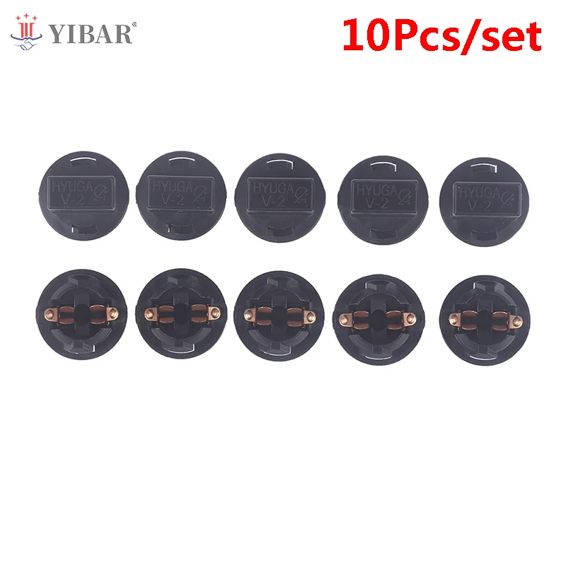 10 Stuks Zwart Plastic T10 Auto Licht Socket Twist Lock Wedge Instrument Panel Dash Gloeilamp Base Holder 10.7Mm
10 Stuks Zwart Plastic T10 Auto Licht Socket Twist Lock Wedge Instrument Panel Dash Gloeilamp Base Holder 10.7Mm