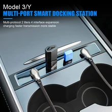 4 In 1 USB Hub Docking Station 27W Fast Charger 4 Ports USB Adapter Charger Powered Splitter Extension for Tesla Model 3 Model Y
4 In 1 USB Hub Docking Station 27W Fast Charger 4 Ports USB Adapter Charger Powered Splitter Extension for Tesla Model 3 Model Y