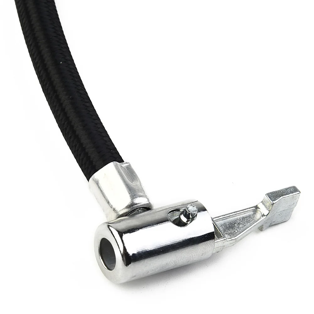 1pc Tire Air Inflator Pump Hose Chuck Thumb Press Lock Inflator Hose Converting Car Mounted Inflation Pump Extension Tire Repair
1pc Tire Air Inflator Pump Hose Chuck Thumb Press Lock Inflator Hose Converting Car Mounted Inflation Pump Extension Tire Repair