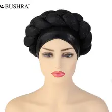 BUSHRA African Hat Pattern Headwrap Hats for Women Pre-Tied Africain Designer Bonnets Turban Knot Beanie Africaine Turbante
BUSHRA African Hat Pattern Headwrap Hats for Women Pre-Tied Africain Designer Bonnets Turban Knot Beanie Africaine Turbante