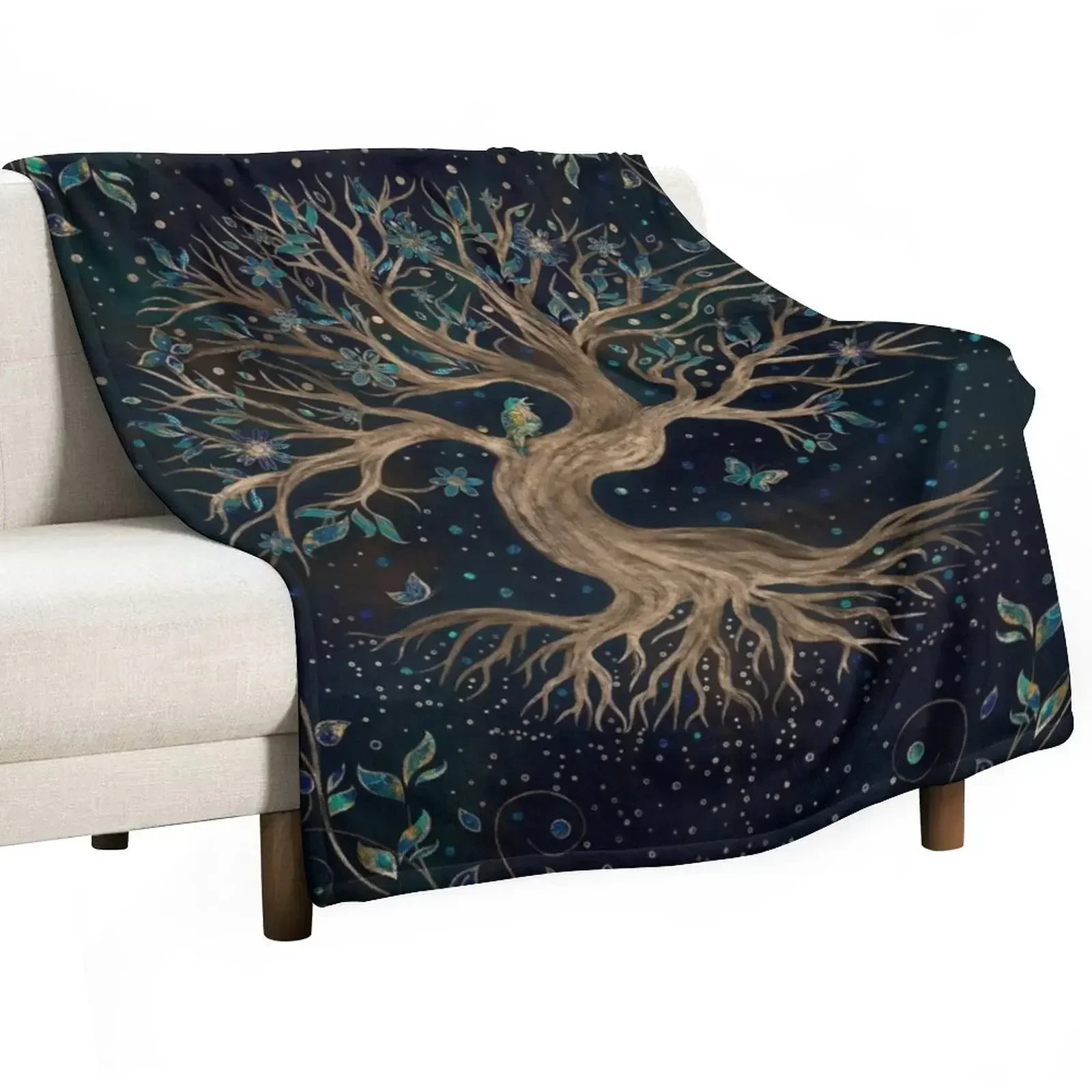 Tree of Life - Yggdrasil Throw Blanket Bed covers blankets ands for babies Blankets
Tree of Life - Yggdrasil Throw Blanket Bed covers blankets ands for babies Blankets