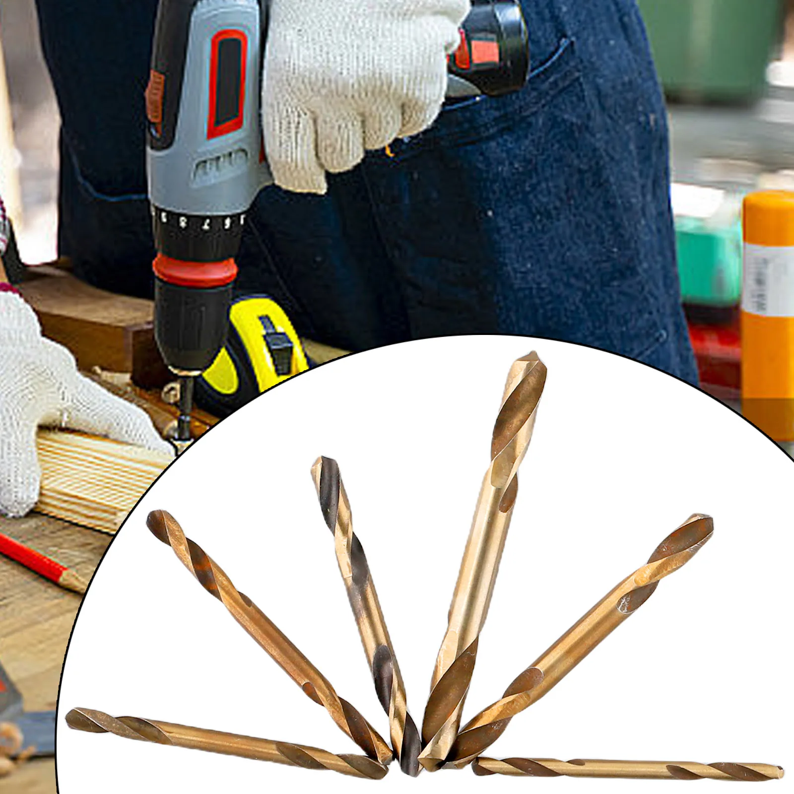 6pcs HSS Double-headed Auger Drill Bits For Metal Stainless-Steel Wood Drilling Quality Tool Accessories
6pcs HSS Double-headed Auger Drill Bits For Metal Stainless-Steel Wood Drilling Quality Tool Accessories