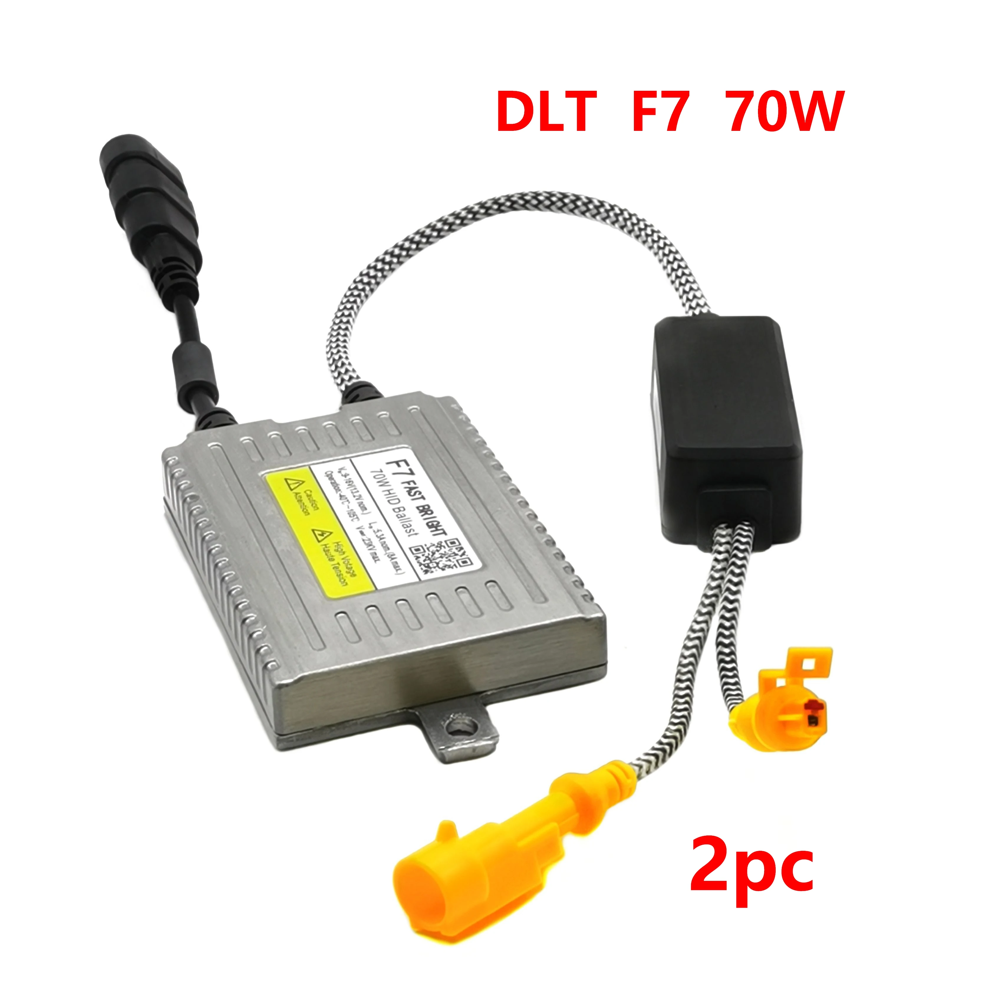Genuine DLT F7 70W Xenon Ballasts Premium HID Reactors 6500LM For H1 H3 H7 H11 HB3 HB4 12V Cars DLT Headlights
Genuine DLT F7 70W Xenon Ballasts Premium HID Reactors 6500LM For H1 H3 H7 H11 HB3 HB4 12V Cars DLT Headlights