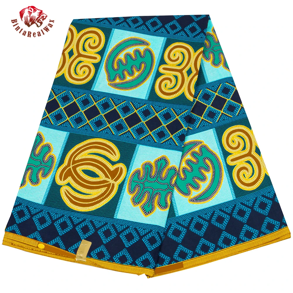 BintaRealWax Latest African Fabric By the Yard African Real Wax Print Cotton Material for Sewing Dress Handworking Cloth SP024
BintaRealWax Latest African Fabric By the Yard African Real Wax Print Cotton Material for Sewing Dress Handworking Cloth SP024