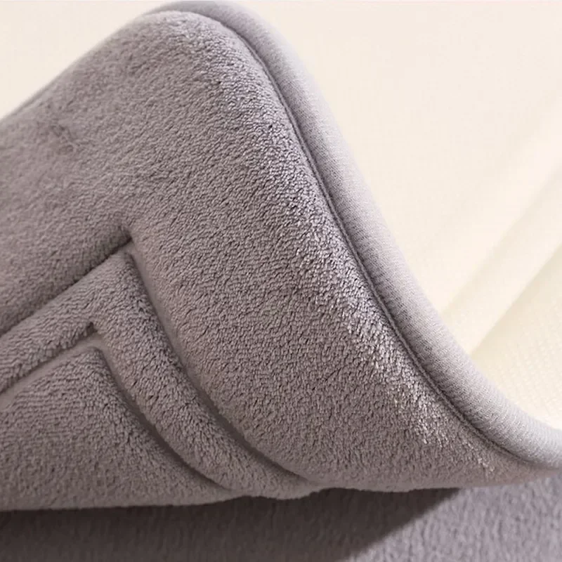 

Doormat Mat Memory Room Embossed Absorbent Bath Pad Damp-proof Non-slip Foot Soft Foam Shower Thicken Cobblestone