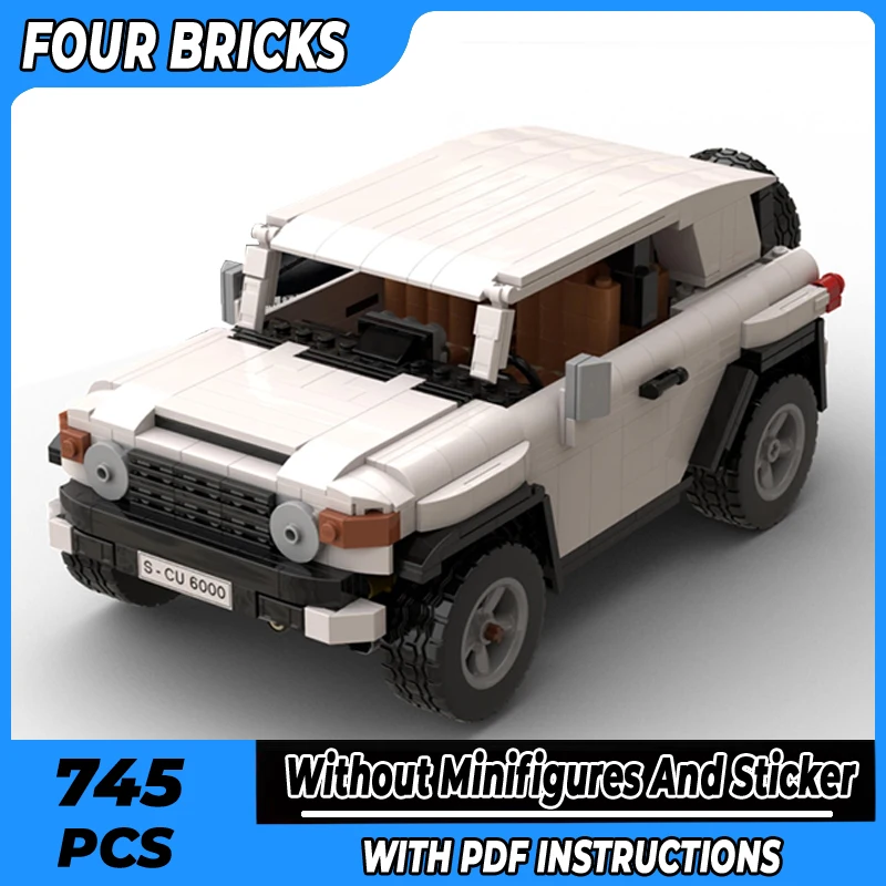 Moc Building Bricks City Speed Champion Model FJ Cruiser Car Technology Modular Blocks Gifts Toys For Children DIY Sets Assembly
Moc Building Bricks City Speed Champion Model FJ Cruiser Car Technology Modular Blocks Gifts Toys For Children DIY Sets Assembly