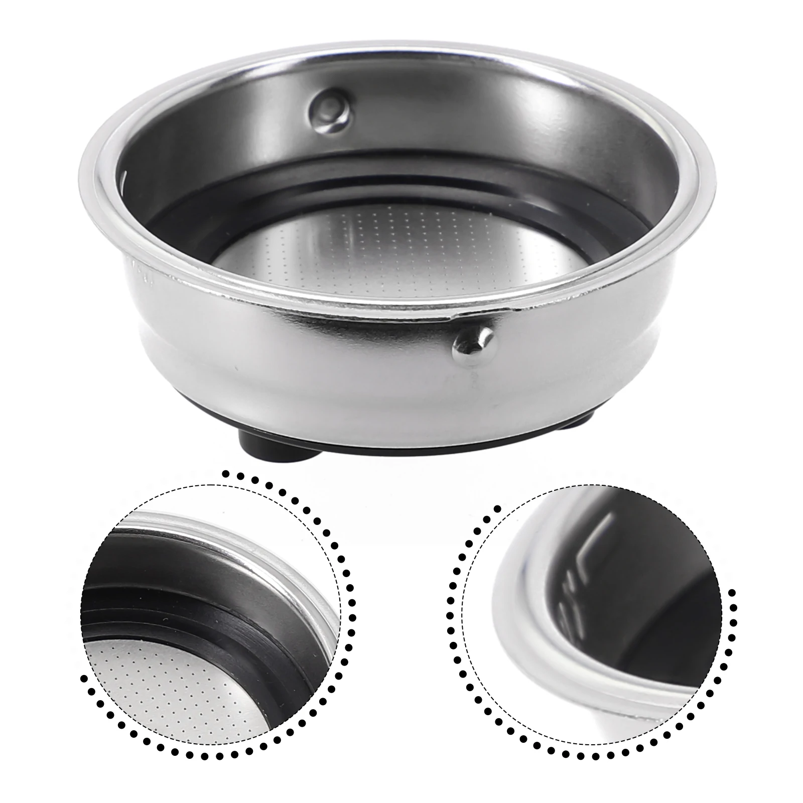 Stainless Steel Coffee Filter Basket Removable Single 1 Cup Double 2 Cup Coffee Filter Home Coffee Machine Accessories
Stainless Steel Coffee Filter Basket Removable Single 1 Cup Double 2 Cup Coffee Filter Home Coffee Machine Accessories