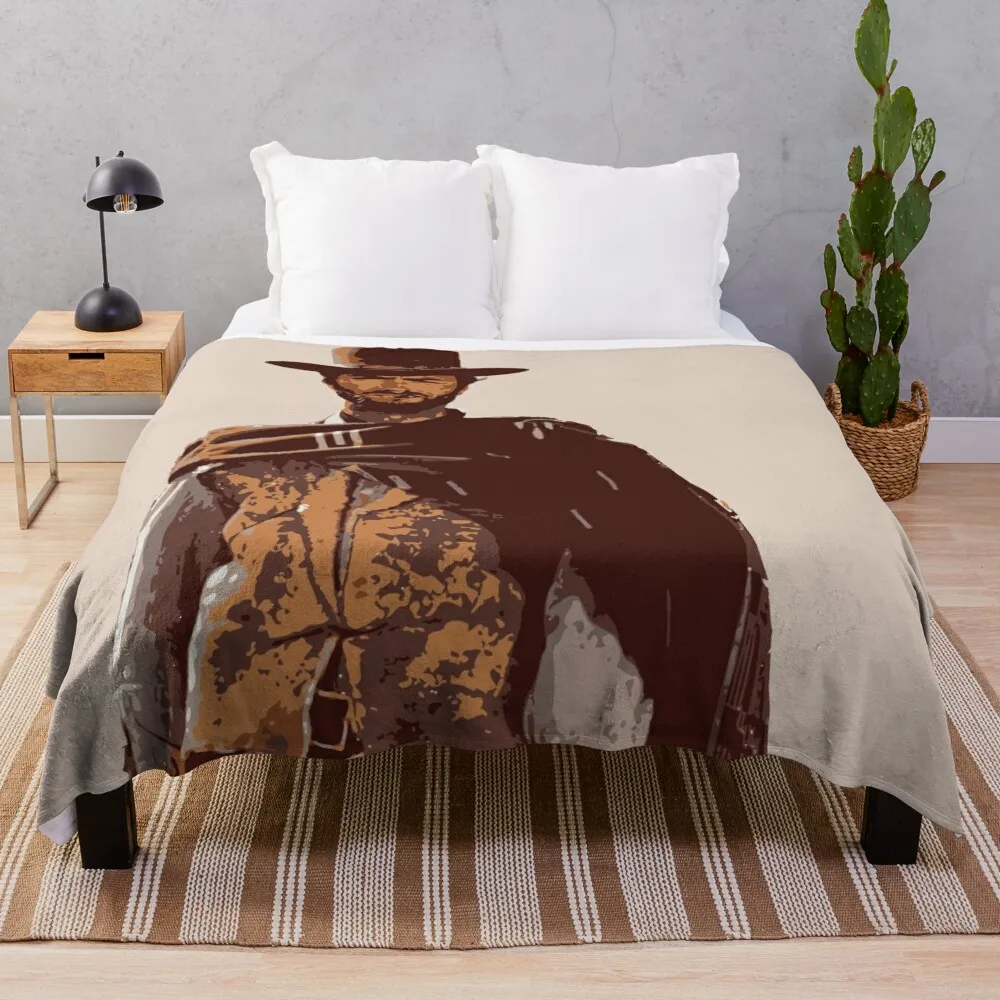 

Clint Eastwood Throw Blanket Nap Luxury Throw Large Vintage Blankets