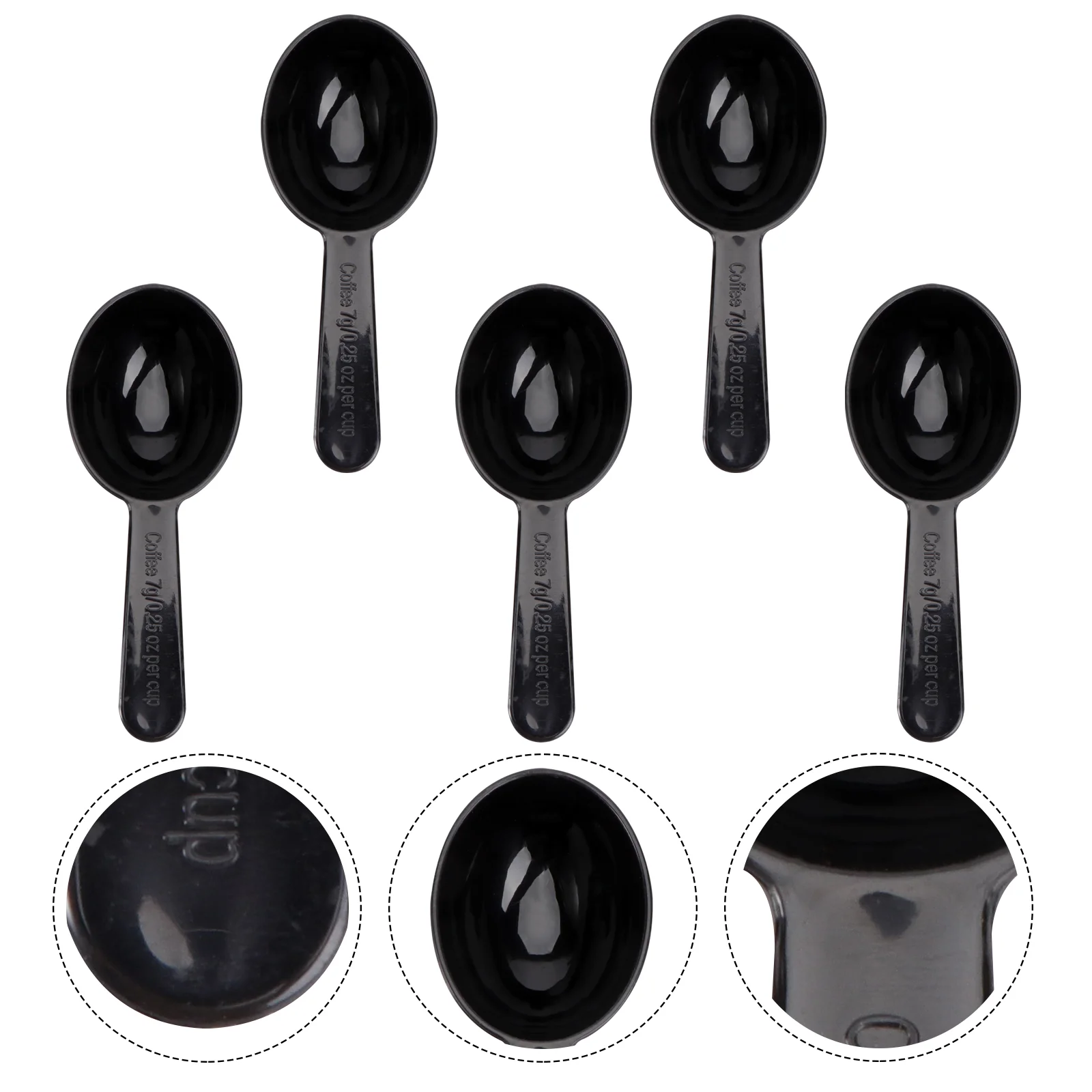 Measuring Thicken 7g/0.25oz PP Plastic TableCoffe Spoons Coffee Bean Milk Cooking Tool
Measuring Thicken 7g/0.25oz PP Plastic TableCoffe Spoons Coffee Bean Milk Cooking Tool